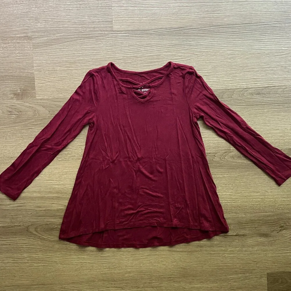 6/7 Vintage Justice Long-Sleeve Girls Tops Bundle